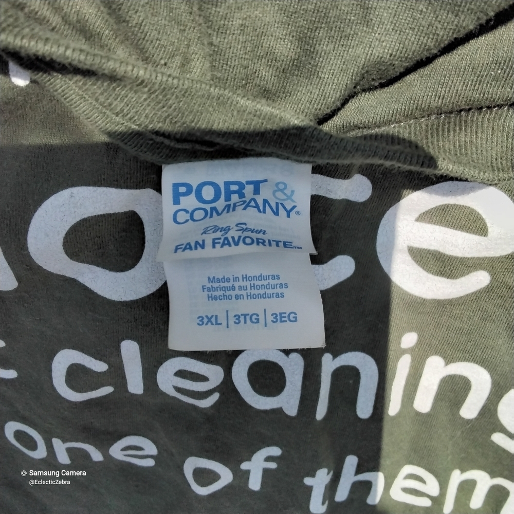 3XL T-shirt-CLEANING BIZ? Neat freak? THIS IS YOUR SHIRT! - Picture 2 of 2